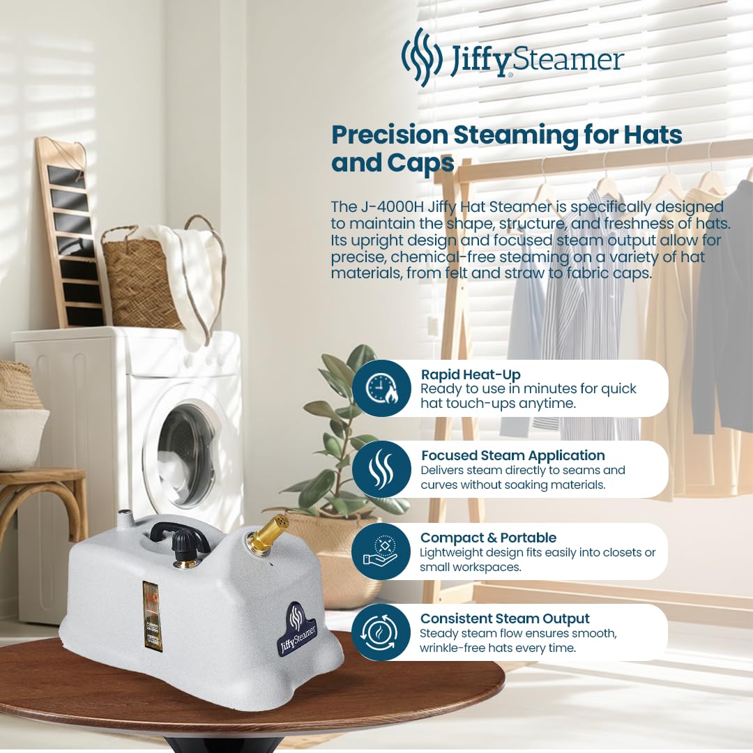 Amazon.co.jp: おしゃれな帽子を綺麗に保つJ-4000H Hat Steamer ハット